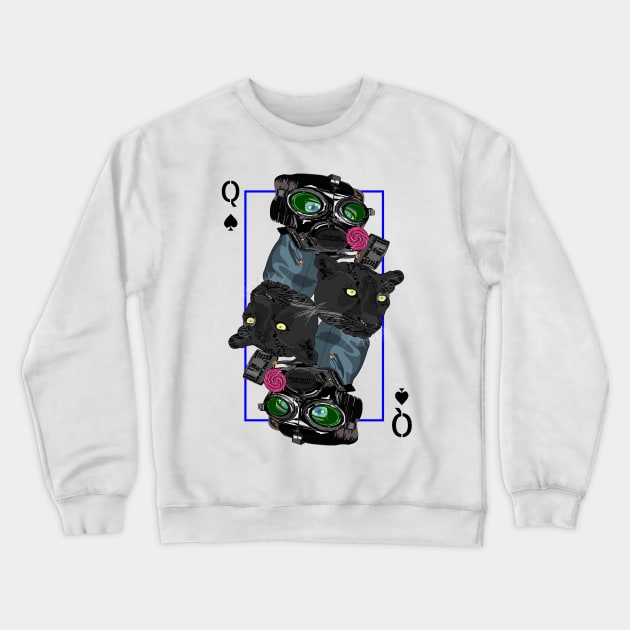 Queen of spades Crewneck Sweatshirt by M[ ]